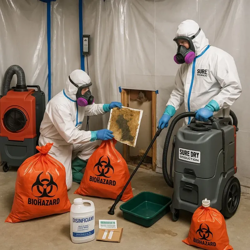 Contaminated Water Handling Protocols process in Jarrell, TX
