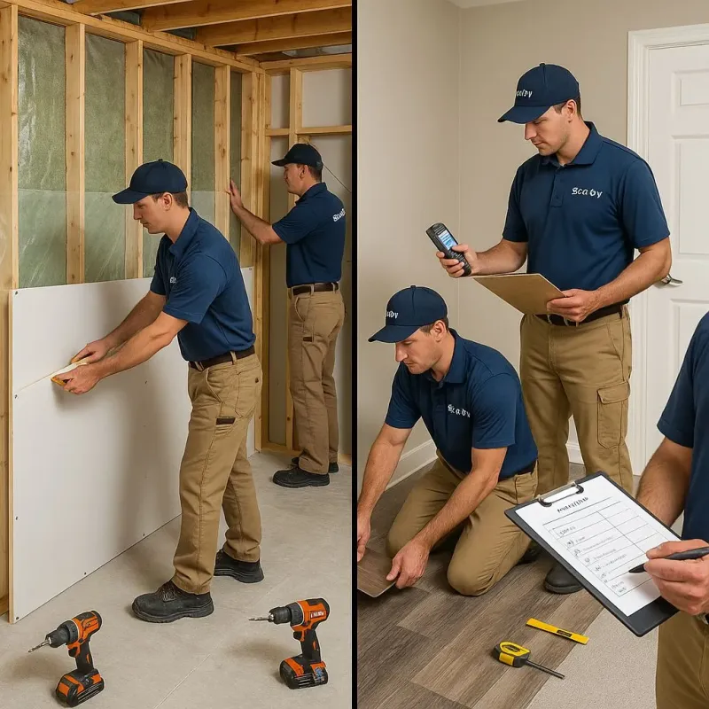 Repairs and Reconstruction process in Jarrell, TX