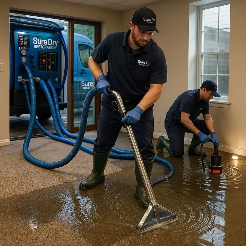 Water Extraction and Removal process in Jarrell, TX